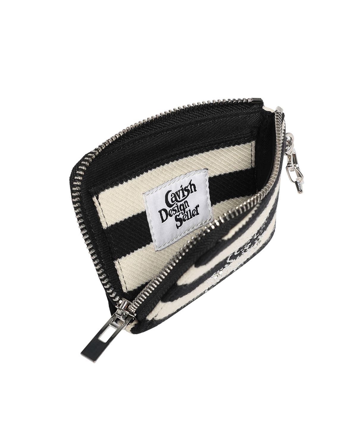카비시(CAVISH) SKULL CAT WALLET BLACK(CV2FFUAB61A)