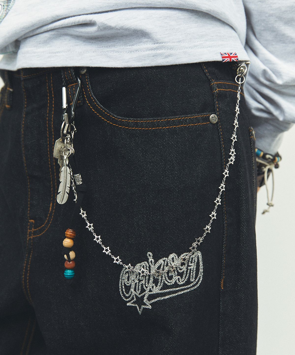 카비시(CAVISH) WESTERN STAR KEYCHAIN SILVER(CV2FFUAB62A)
