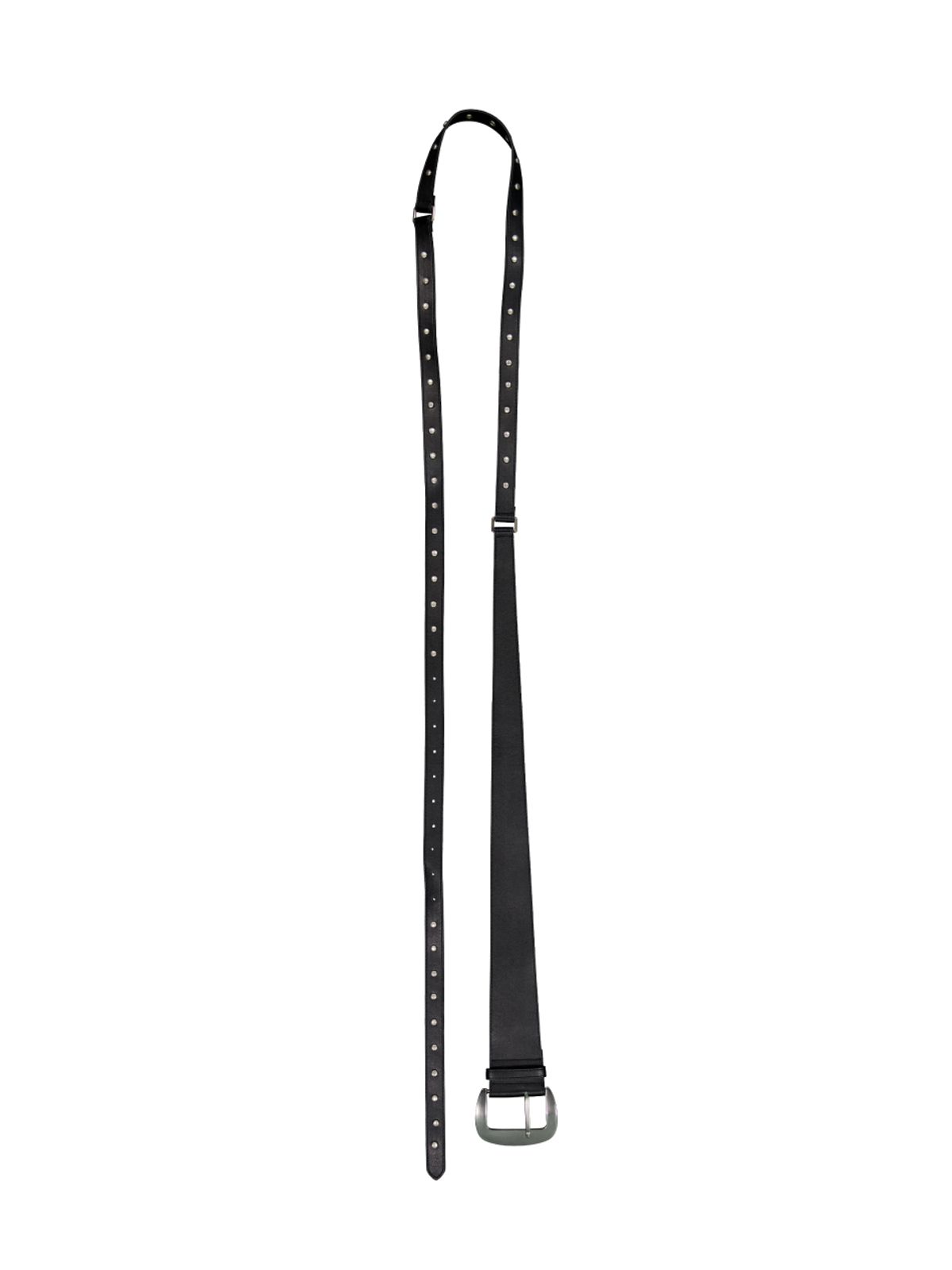 셋업이엑스이(SETUP-EXE) DECRESCENDO LAYERED BELT /  BLACK