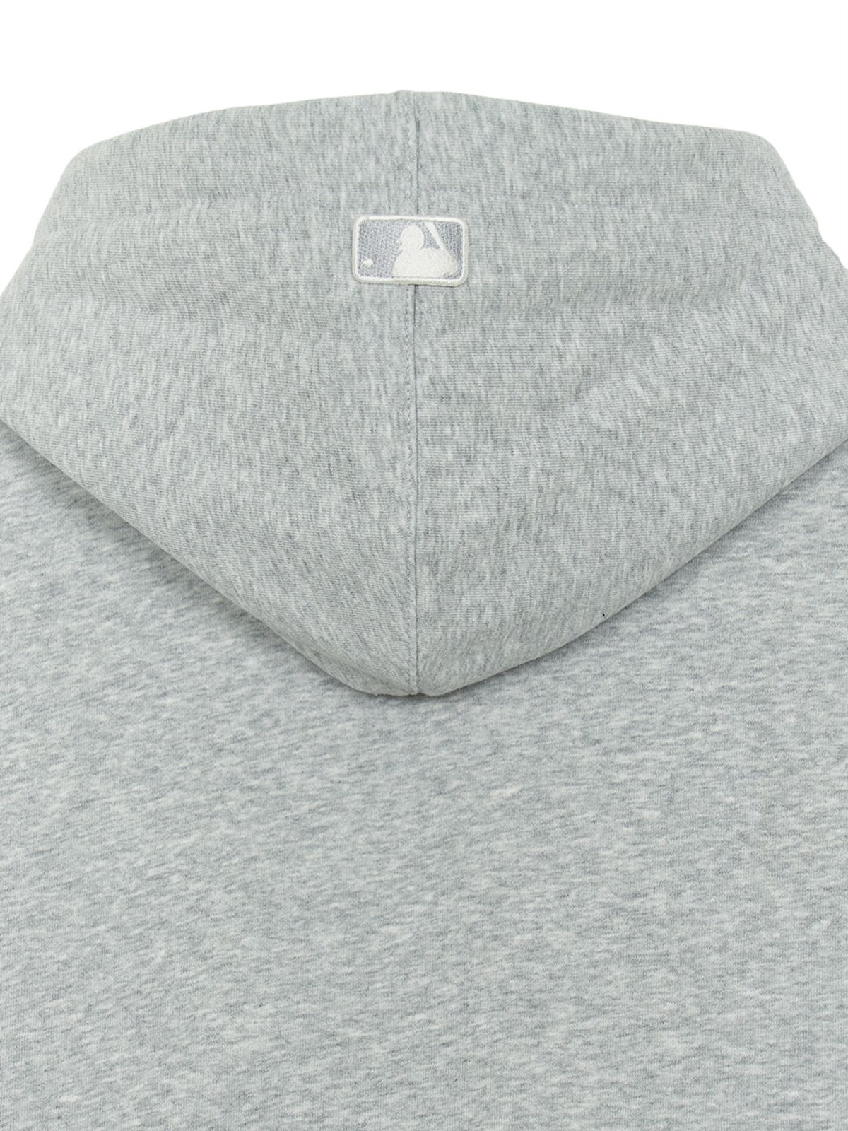 엠엘비(MLB) 베이직 미디움로고 후드집업NYM (Melange Grey)