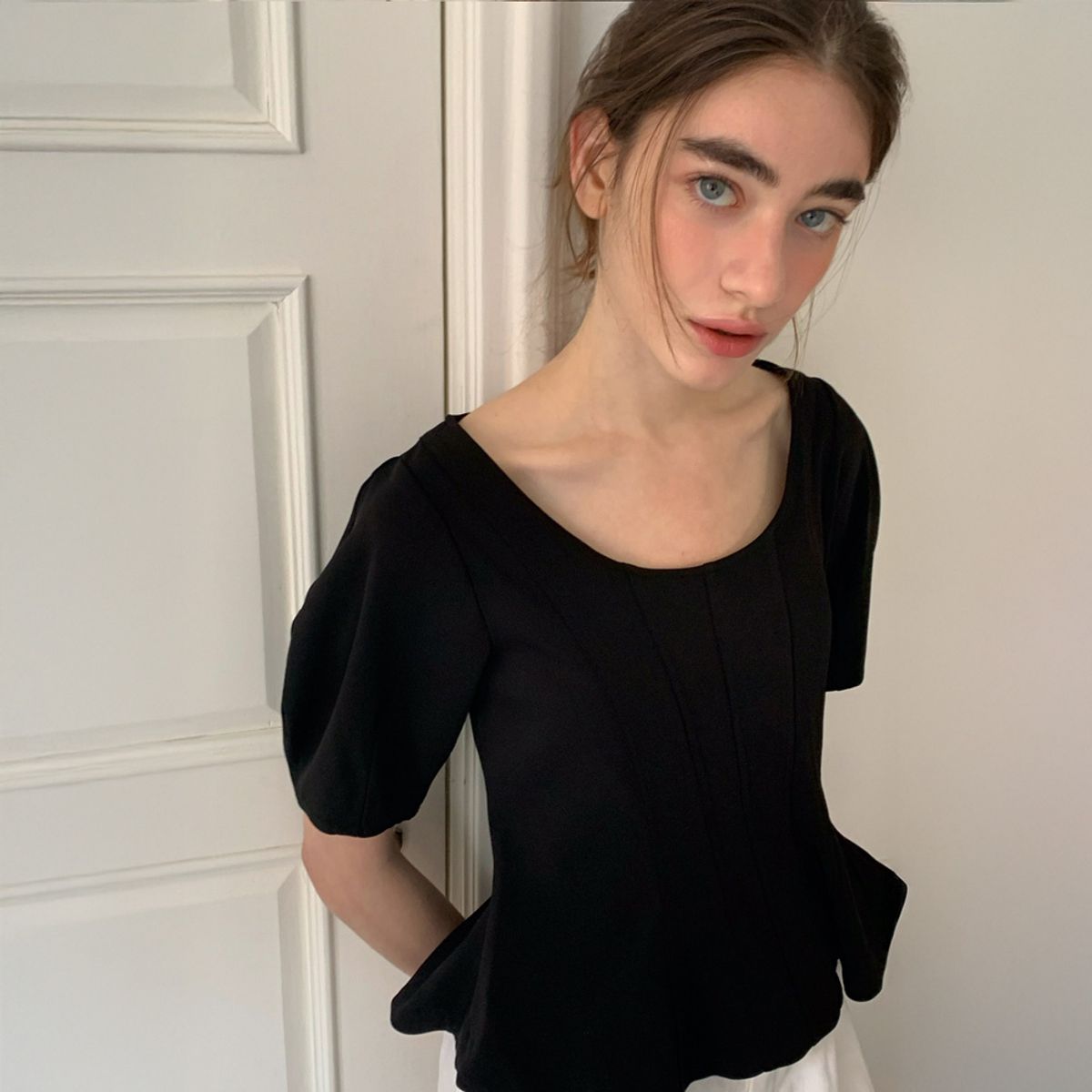 리리수(LILISU) Bella Blouse / Black