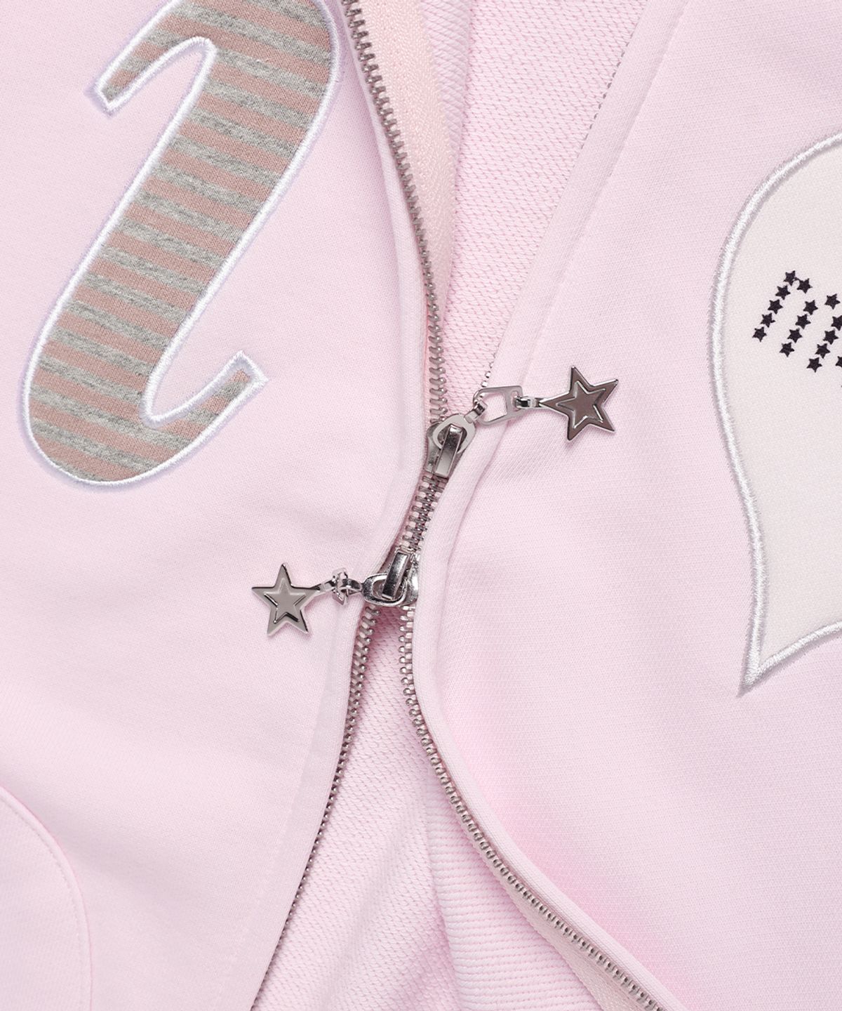 카비시(CAVISH) I LOVE MUSIC ZIP UP HOODIE PINK(CV2FFUM481A)