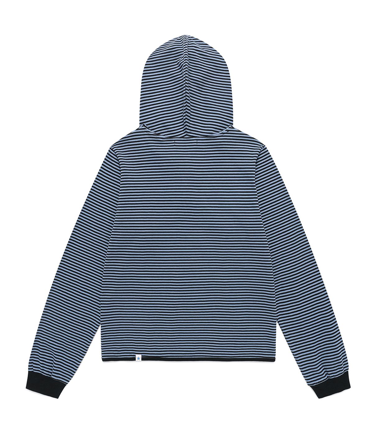 카비시(CAVISH) W STUD STRIPED HOODIE NAVY(CV2FFFM403A)