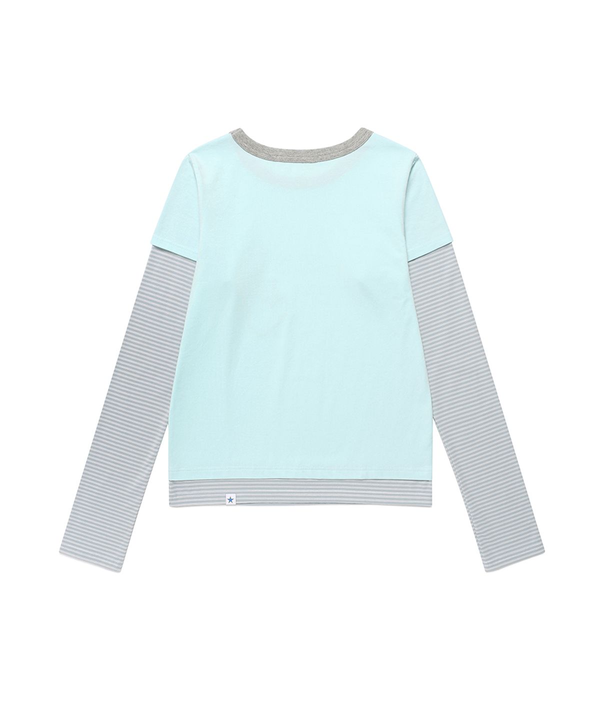 카비시(CAVISH) W STRAWBERRY LAYERED LS TEE MINT(CV2FFFT551A)