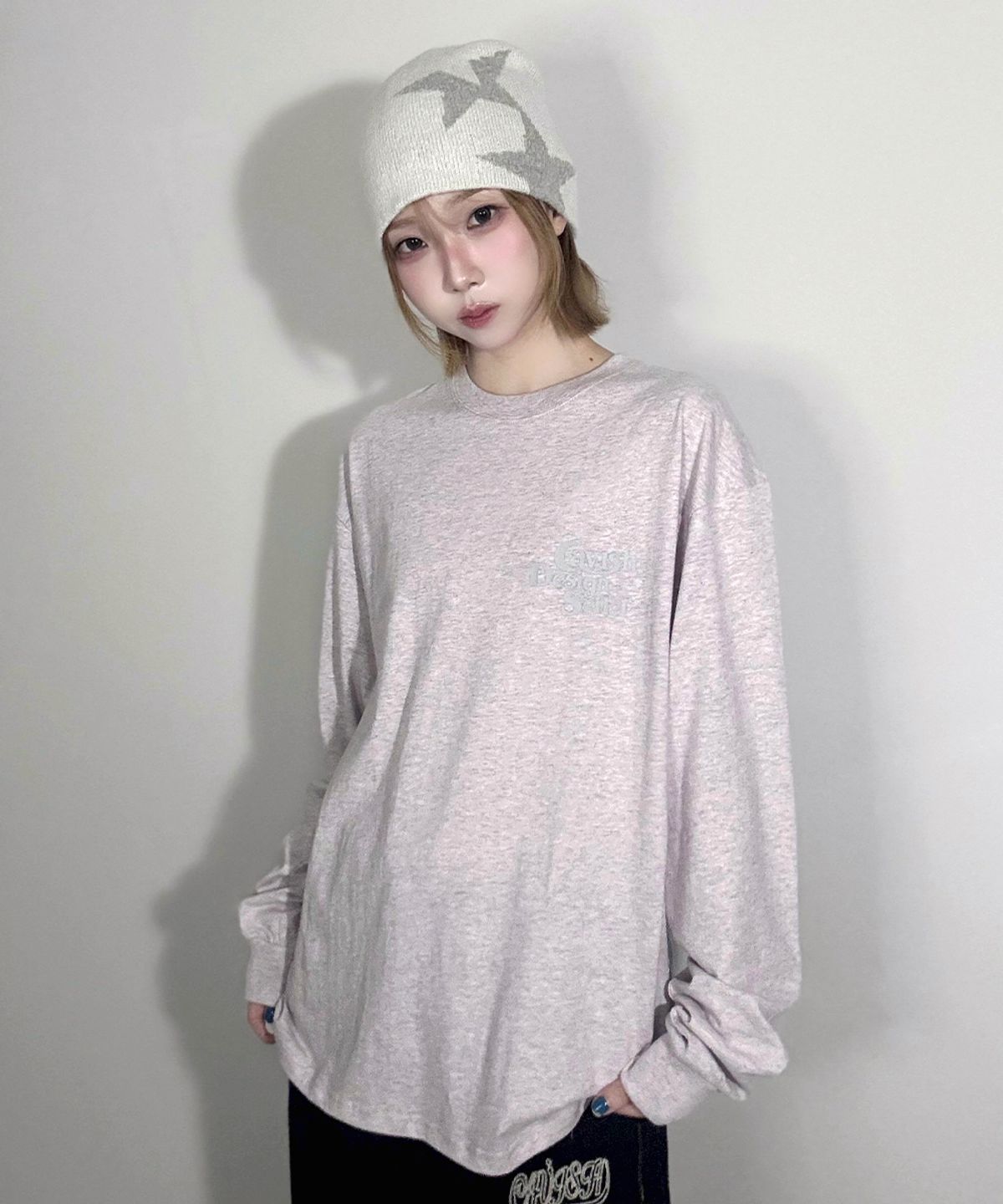 카비시(CAVISH) TWIN STAR BEANIE IVORY(CV2FFUAB31A)