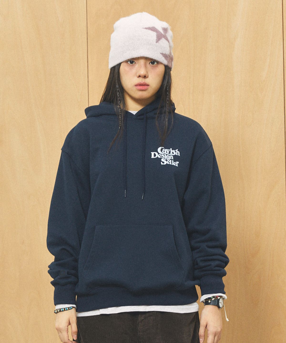 카비시(CAVISH) TWIN STAR BEANIE PINK(CV2FFUAB31A)