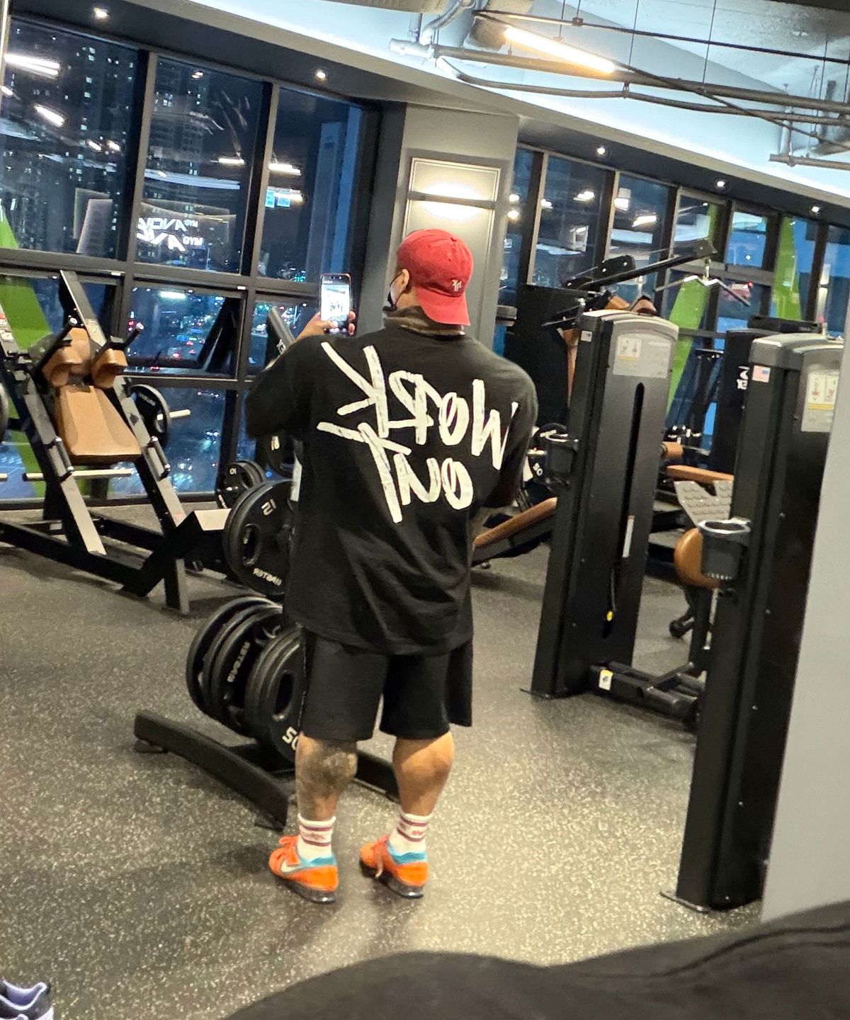 코리아몬스터(KOREAMONSTER) KM08 WORKOUT 오버핏 반팔티 블랙