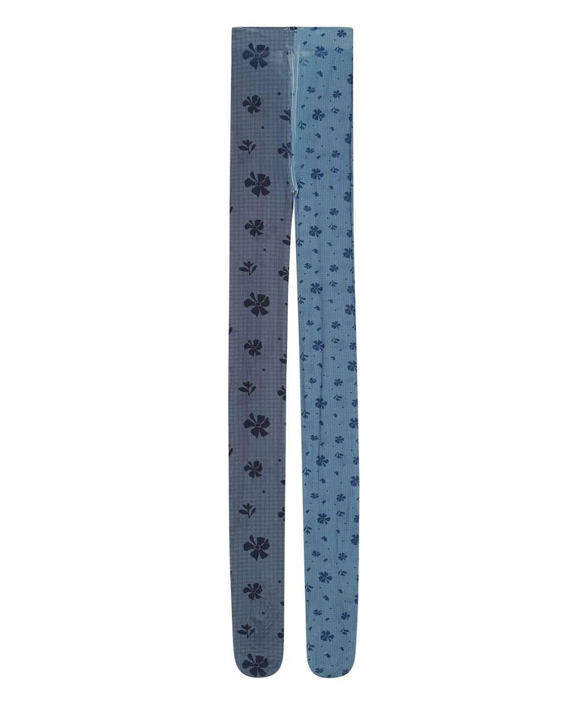 타입서비스(TYPESERVICE) Mixed Bloom Tights [Blue]