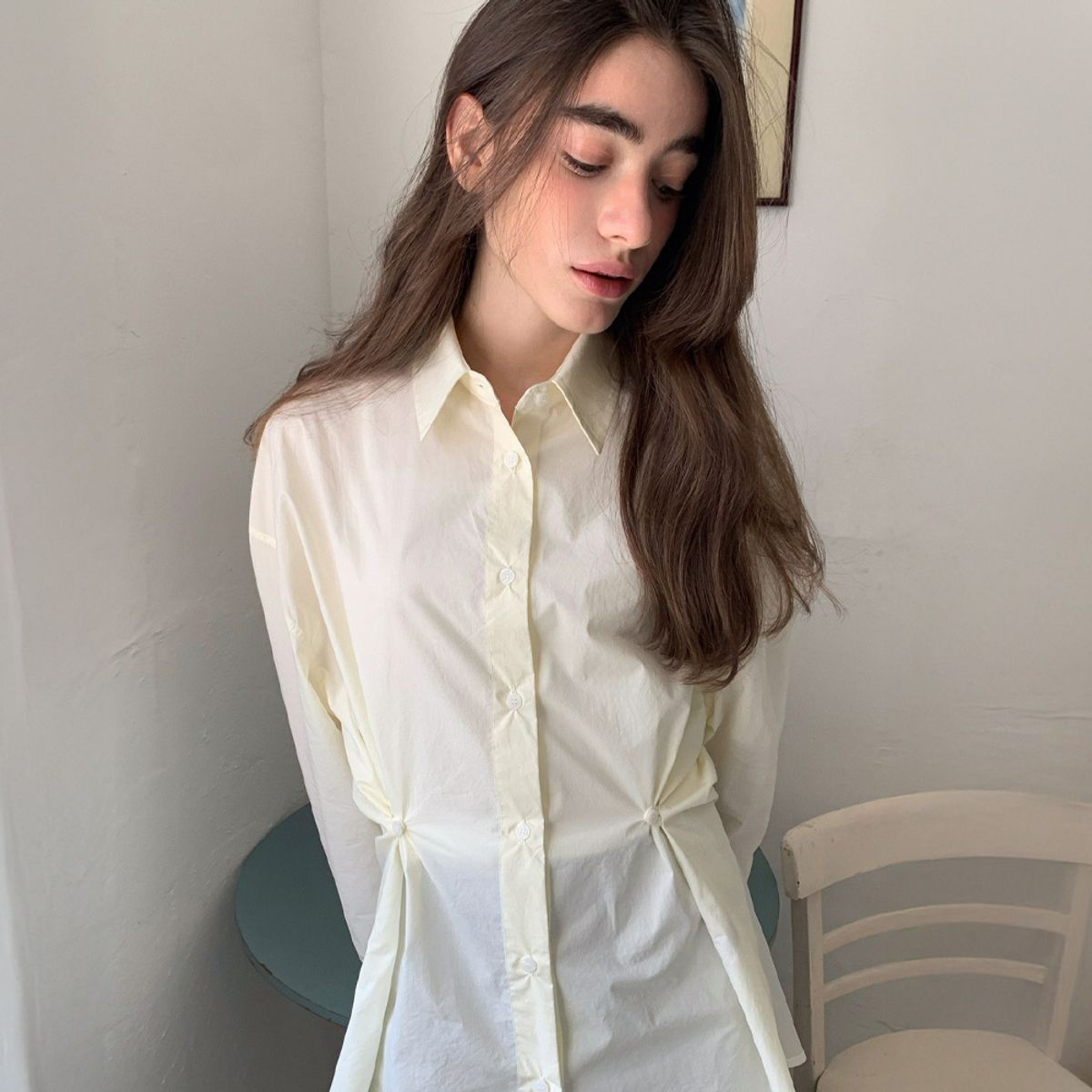 리리수(LILISU) Vila Shirts / Lemon