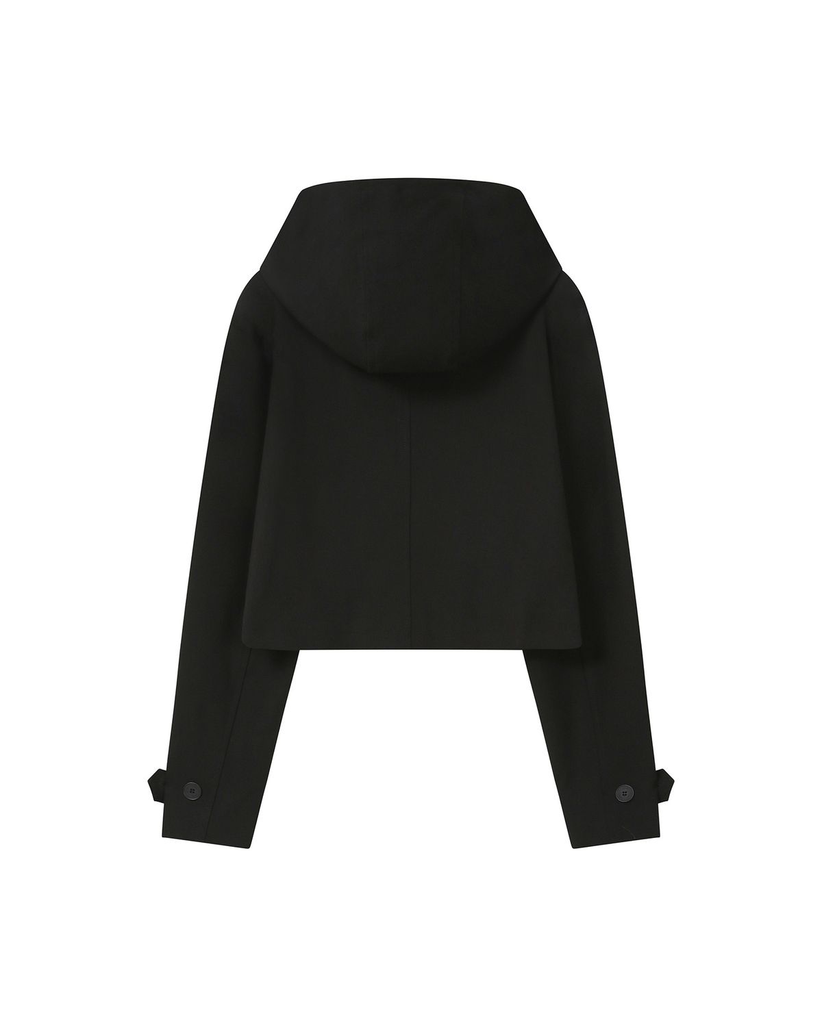 미세키서울(MISEKI SEOUL) Cowl neck button Jacket BLACK