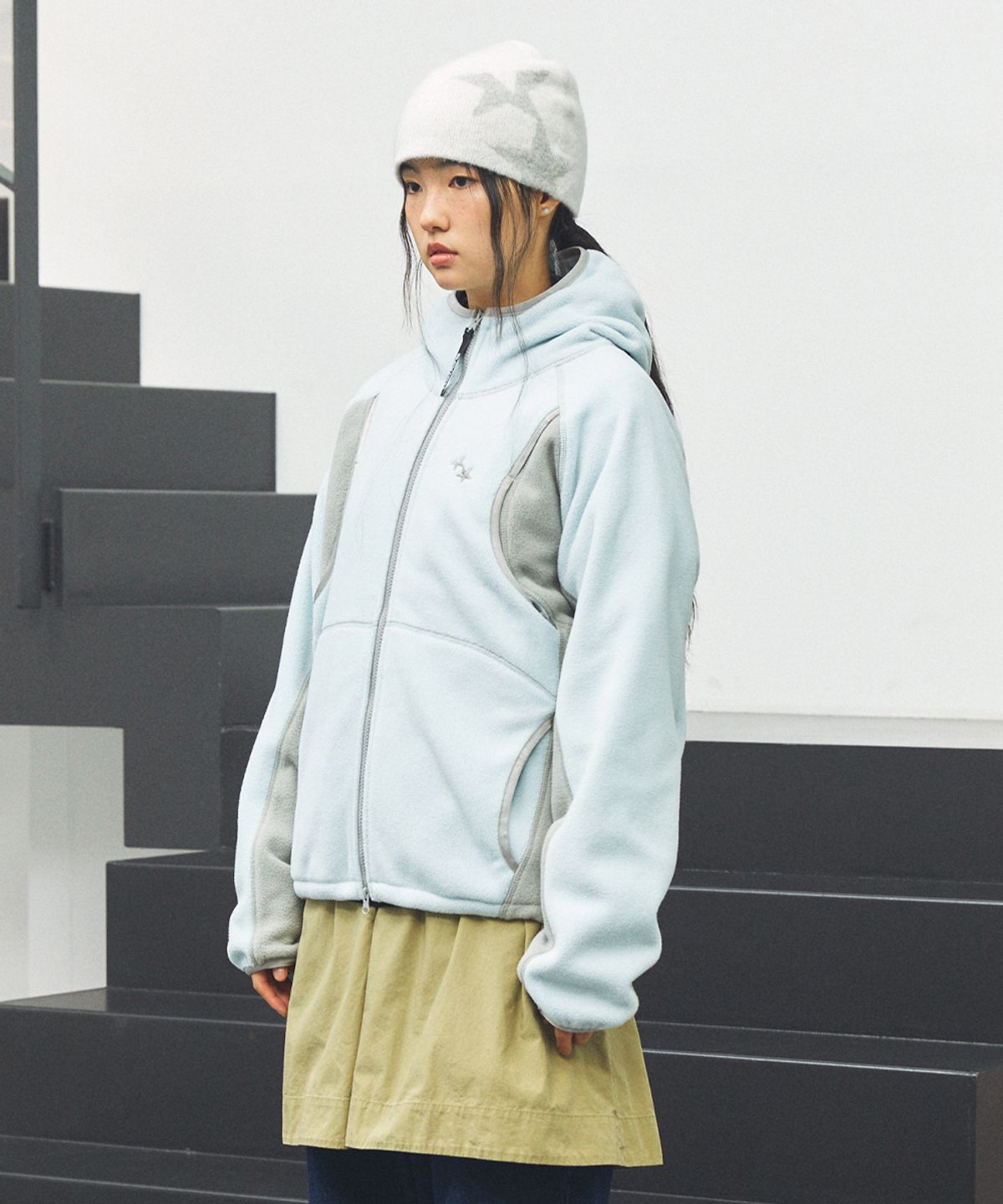 카비시(CAVISH) 4-POCKET FLEECE JACKET BLUE(CV2FFFB960A)