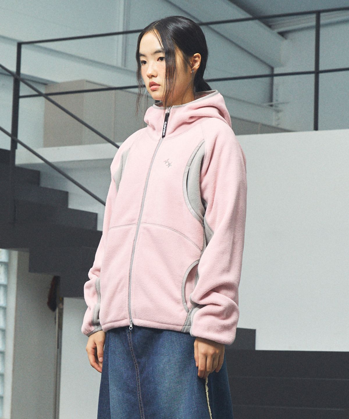 카비시(CAVISH) 4-POCKET FLEECE JACKET PINK(CV2FFFB960A)