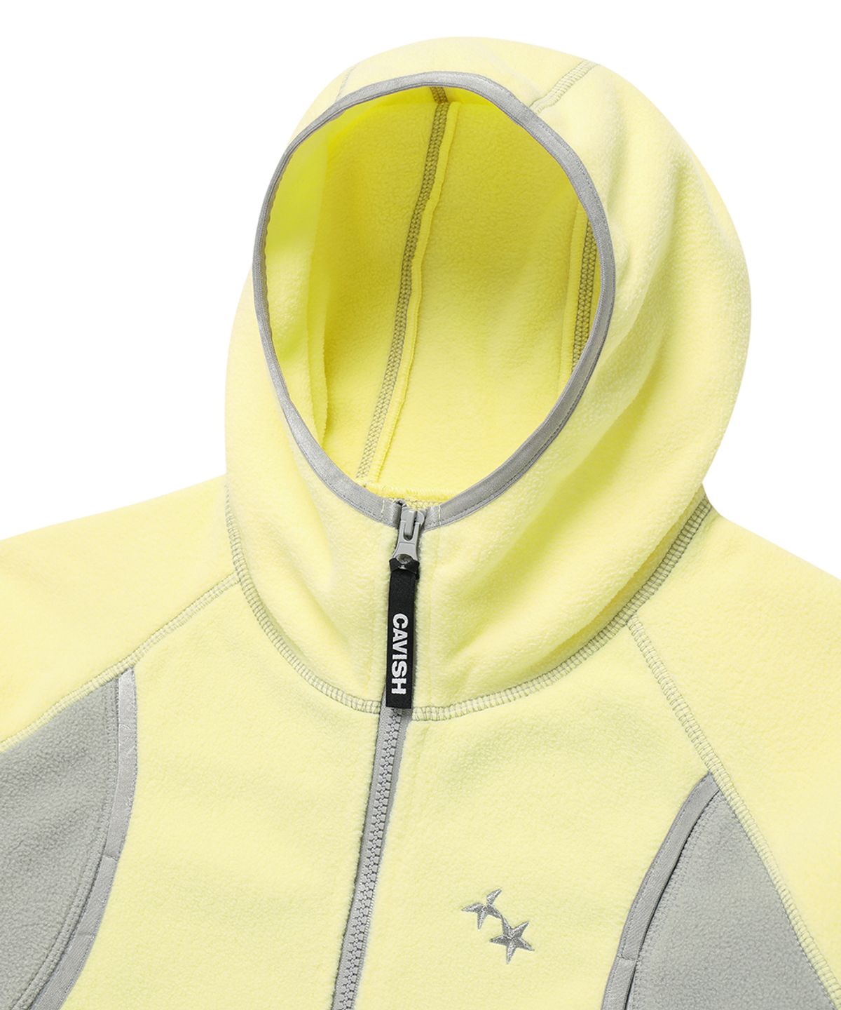 카비시(CAVISH) 4-POCKET FLEECE JACKET YELLOW(CV2FFFB960A)