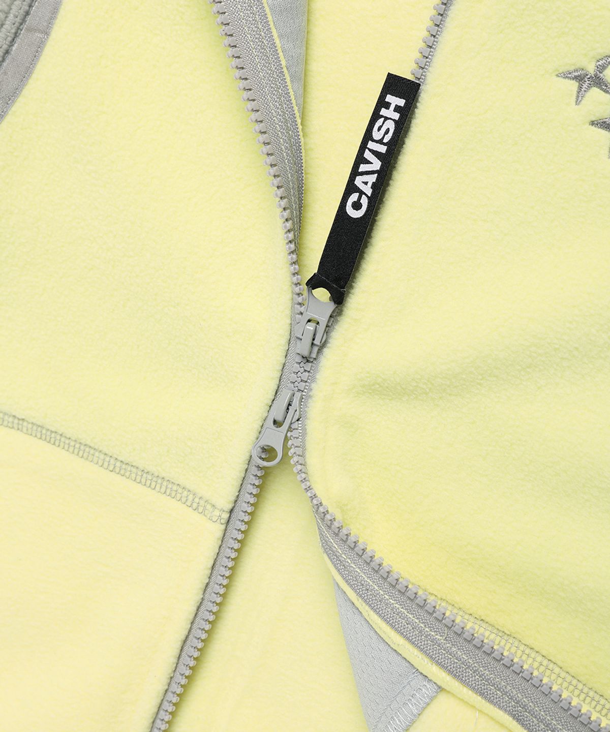 카비시(CAVISH) 4-POCKET FLEECE JACKET YELLOW(CV2FFFB960A)