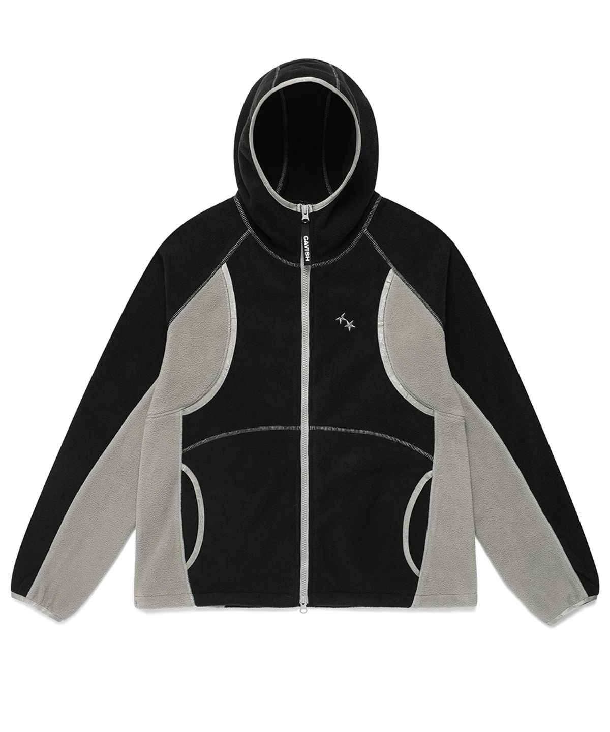 카비시(CAVISH) 4-POCKET FLEECE JACKET BLACK(CV2FFFB960A)