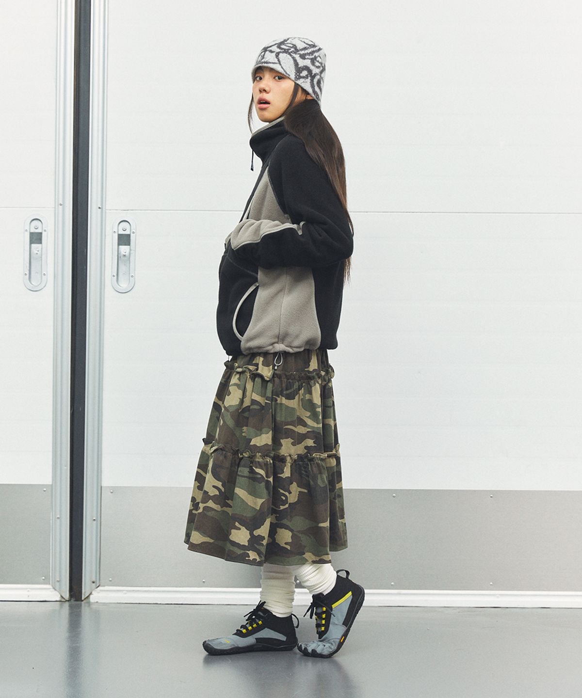 카비시(CAVISH) 4-POCKET FLEECE JACKET BLACK(CV2FFFB960A)