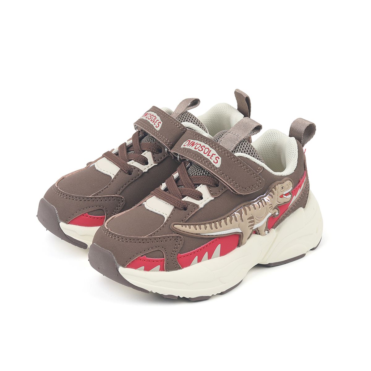 다이노솔즈(DINOSOLES) 티렉스 클래식 브라운
