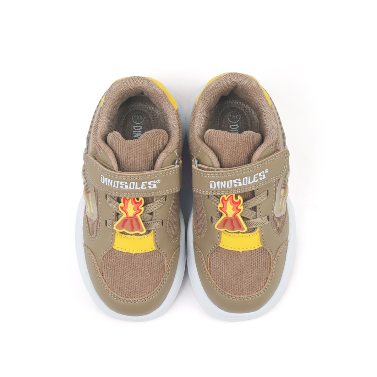 다이노솔즈(DINOSOLES) 티렉스 본 파이어 브라운