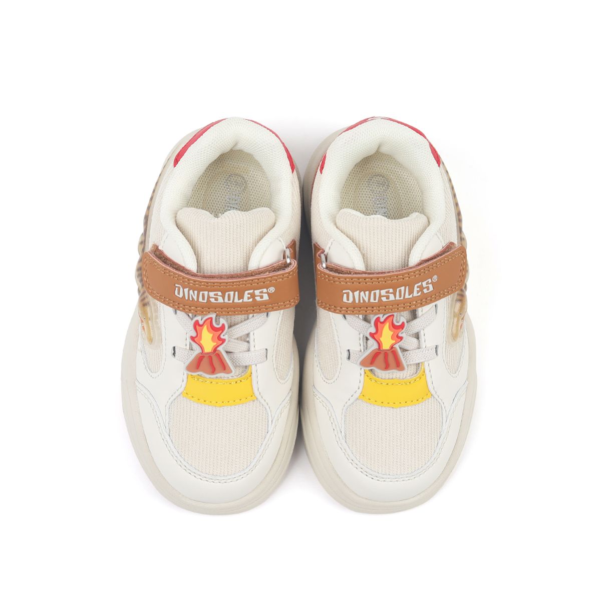 다이노솔즈(DINOSOLES) 티렉스 본 파이어 베이지