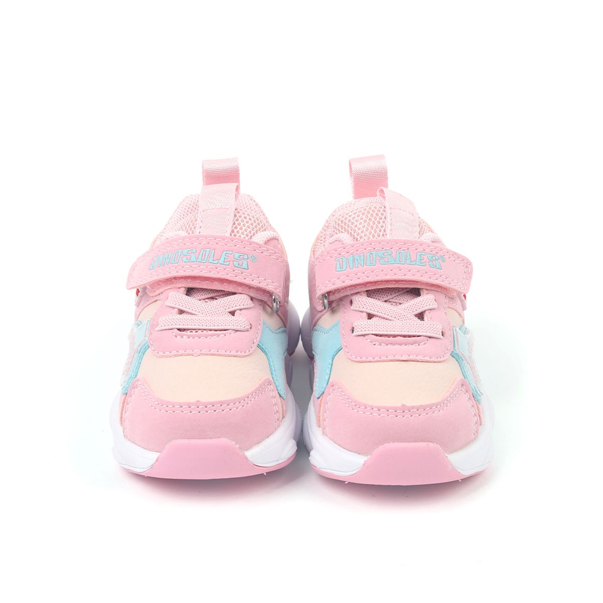 다이노솔즈(DINOSOLES) 티렉스 온 토들러 핑크