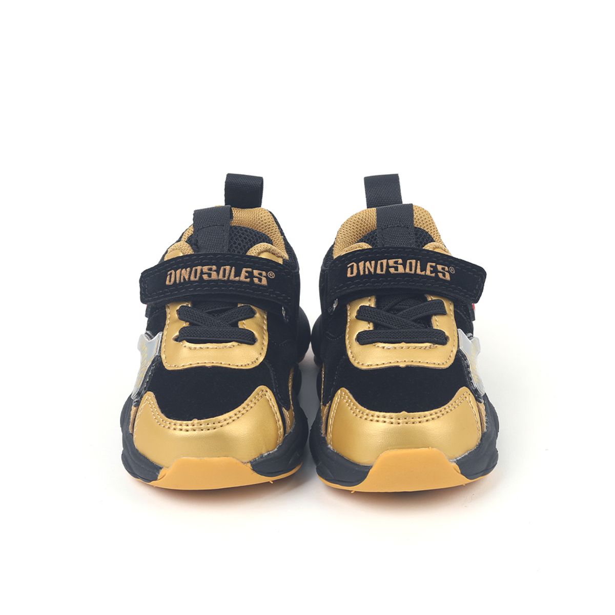 다이노솔즈(DINOSOLES) 티렉스 온 토들러 블랙골드