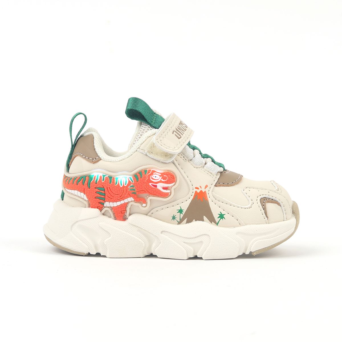다이노솔즈(DINOSOLES) 다이노솔즈 티렉스 볼케이노 토들러 베이지