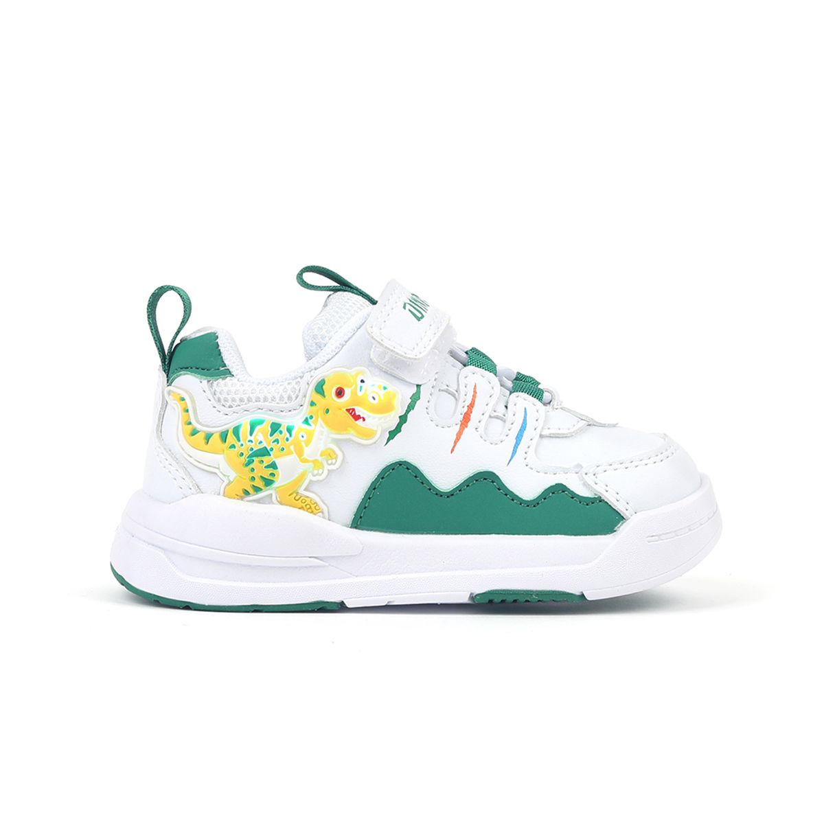 다이노솔즈(DINOSOLES) 크레이지 티렉스 토들러 화이트