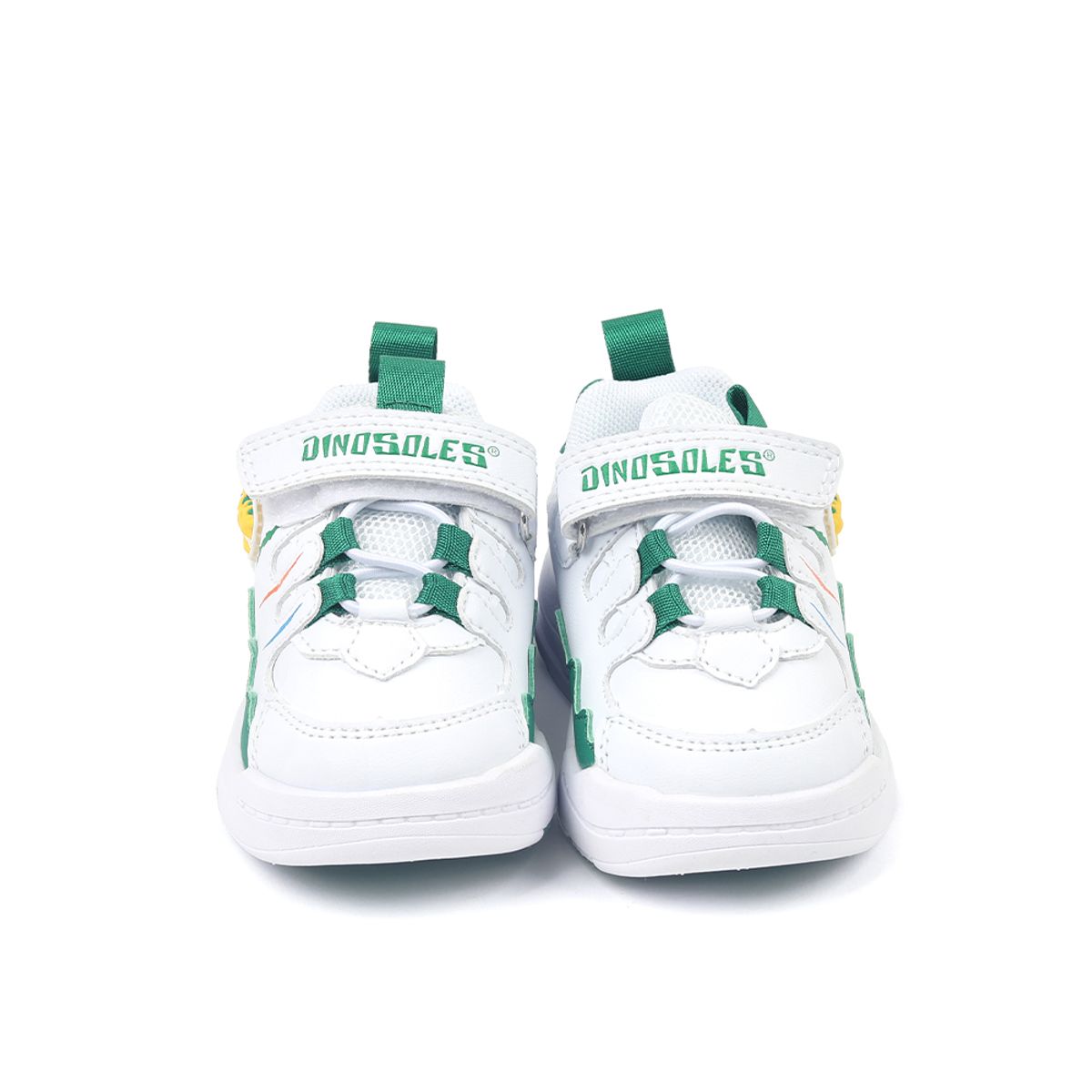 다이노솔즈(DINOSOLES) 크레이지 티렉스 토들러 화이트