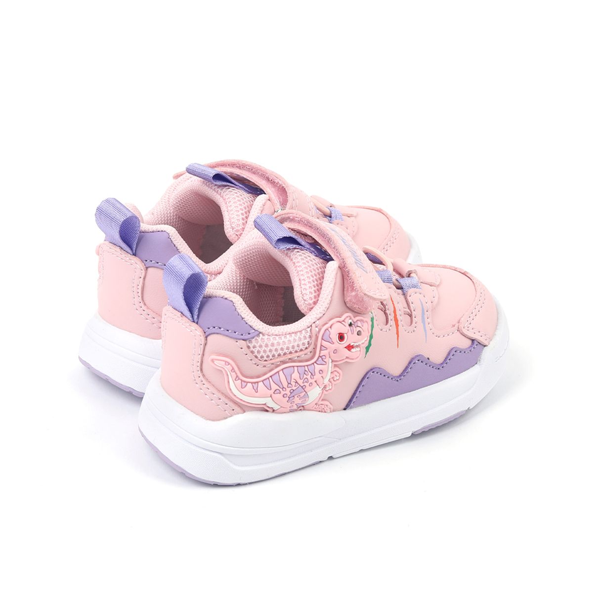 다이노솔즈(DINOSOLES) 크레이지 티렉스 토들러 핑크