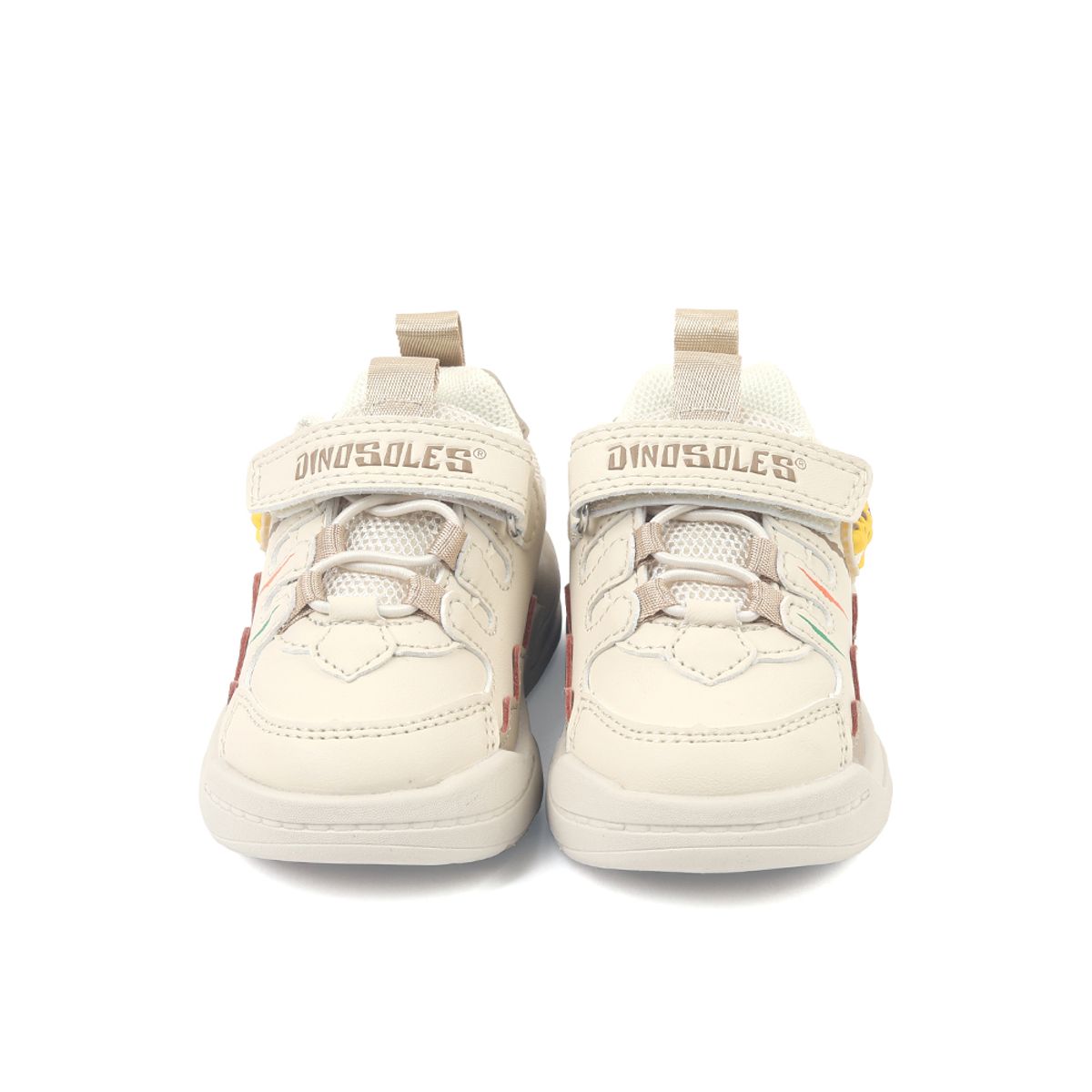 다이노솔즈(DINOSOLES) 크레이지 티렉스 토들러 베이지