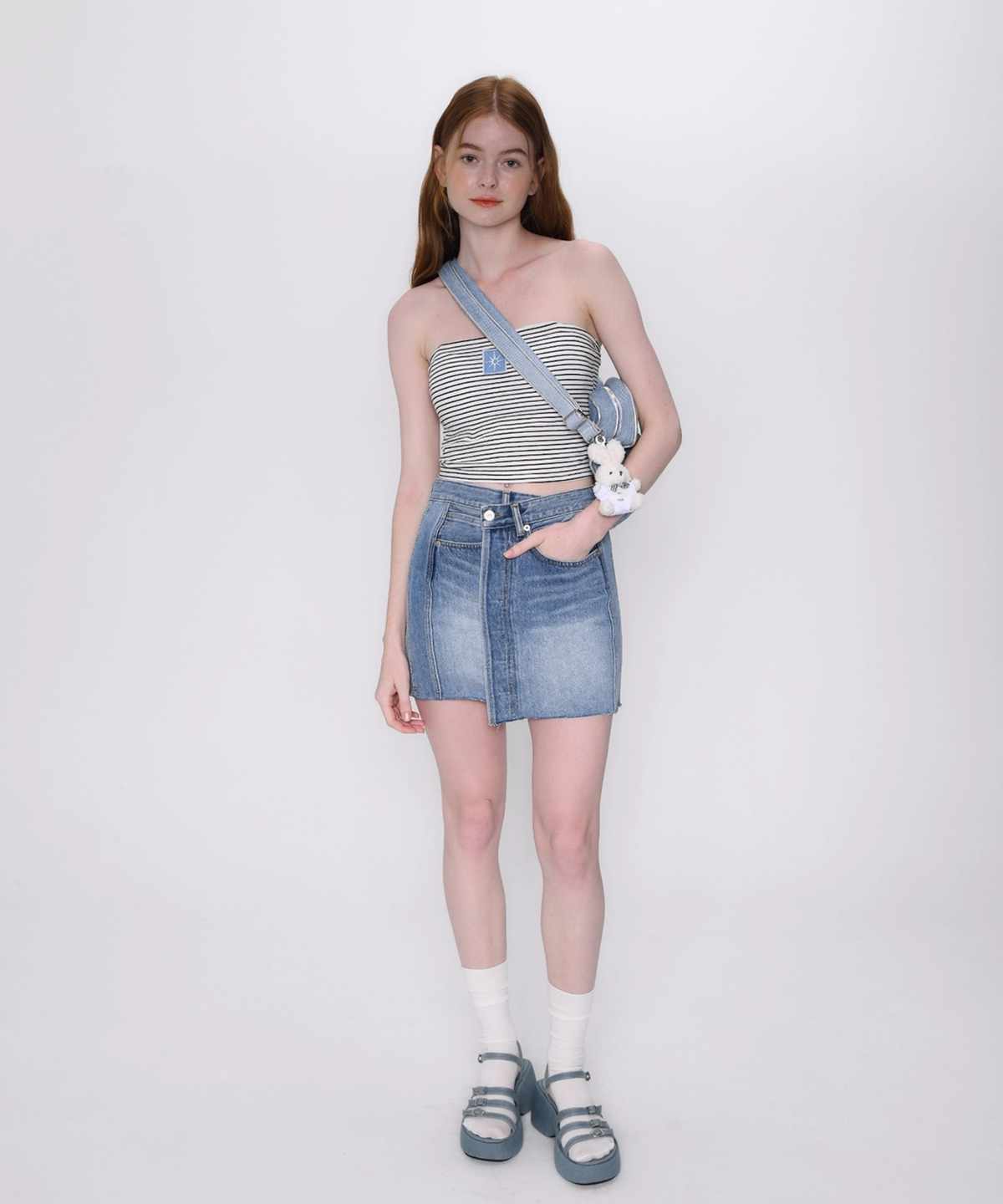 엔디에이 스튜디오(NDA STUDIO) Linda Denim Skirt