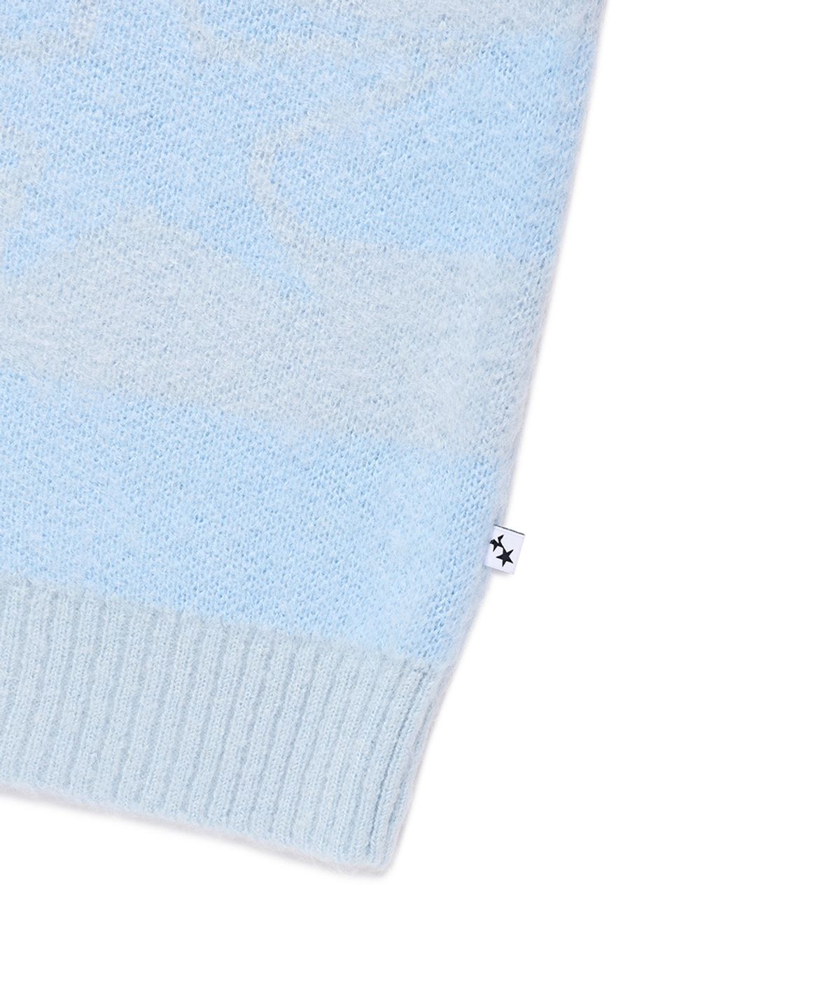 카비시(CAVISH) BRUSHED STAR KNIT SWEATER BLUE(CV2FFUK600A)
