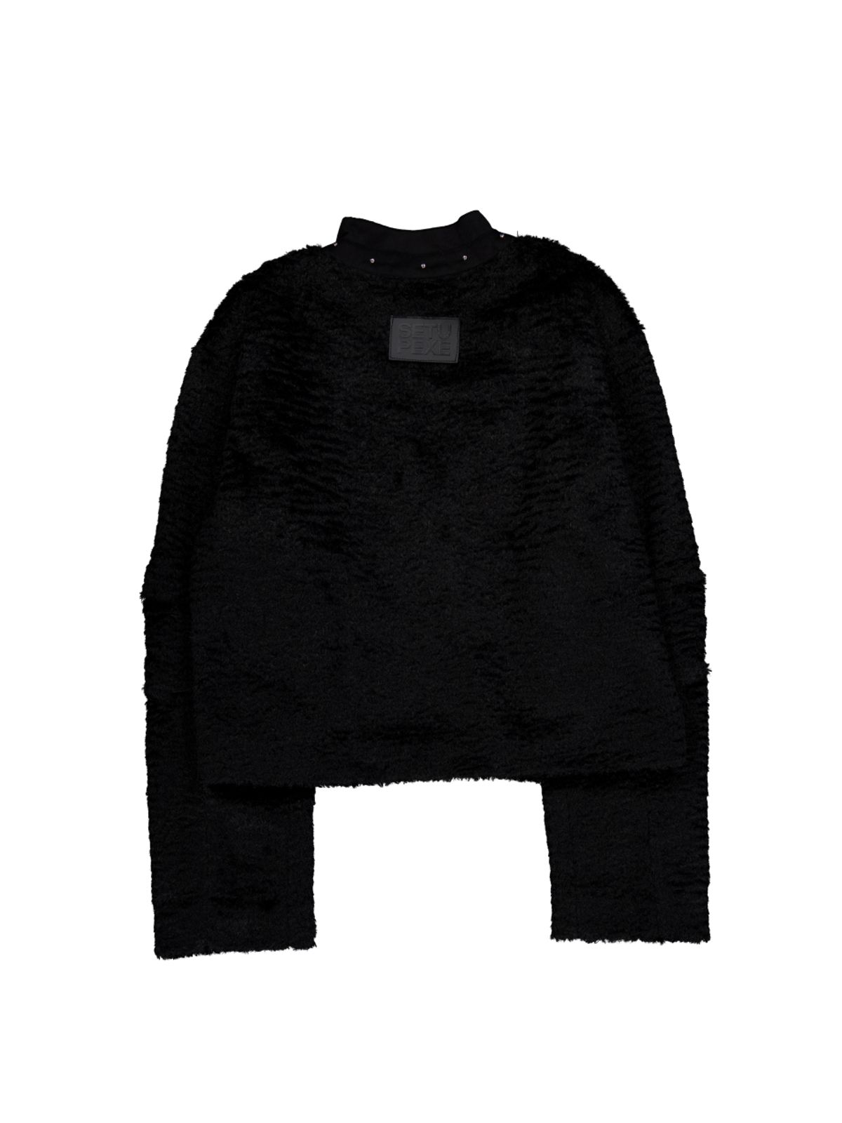 셋업이엑스이(SETUP-EXE) SHORT CHOKER JACKET / BLACK