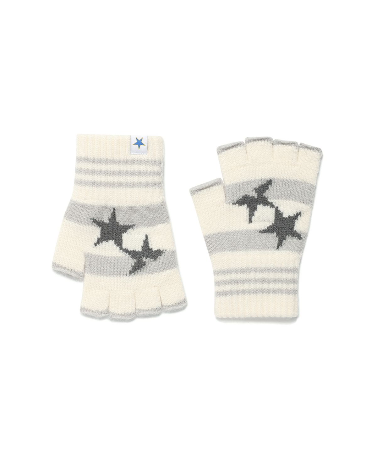 카비시(CAVISH) TWIN STAR FINGERLESS GLOVES IVORY(CV2FFUAB60A)
