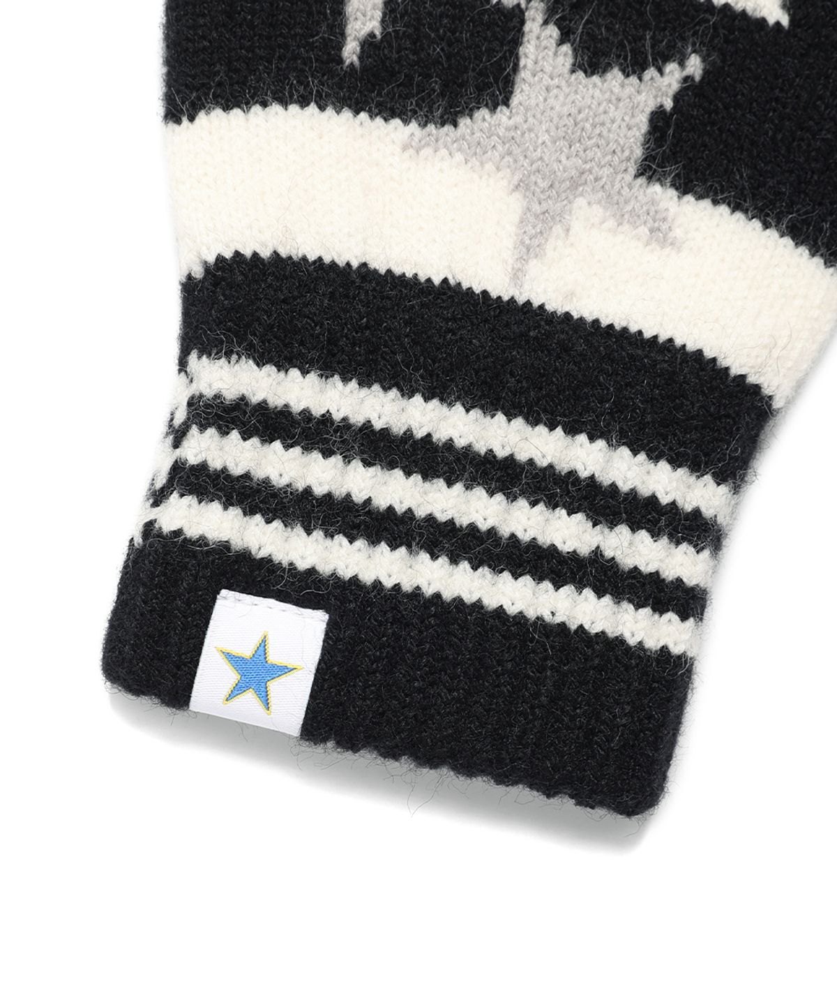 카비시(CAVISH) TWIN STAR FINGERLESS GLOVES BLACK(CV2FFUAB60A)
