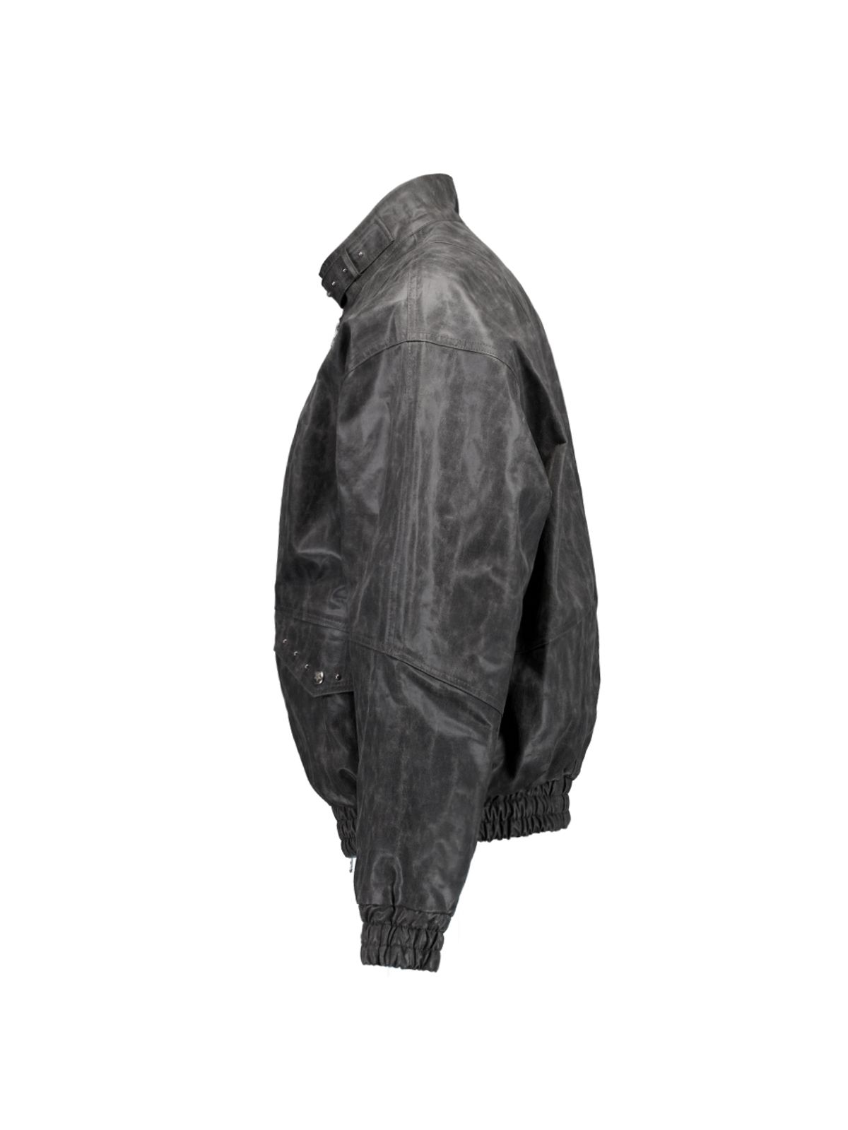 셋업이엑스이(SETUP-EXE) STUDDED VINTAGE JACKET / CHARCOAL