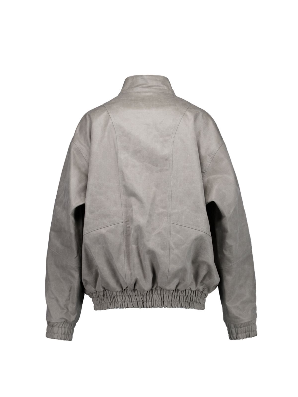 셋업이엑스이(SETUP-EXE) STUDDED VINTAGE JACKET / LIGHT GRAY