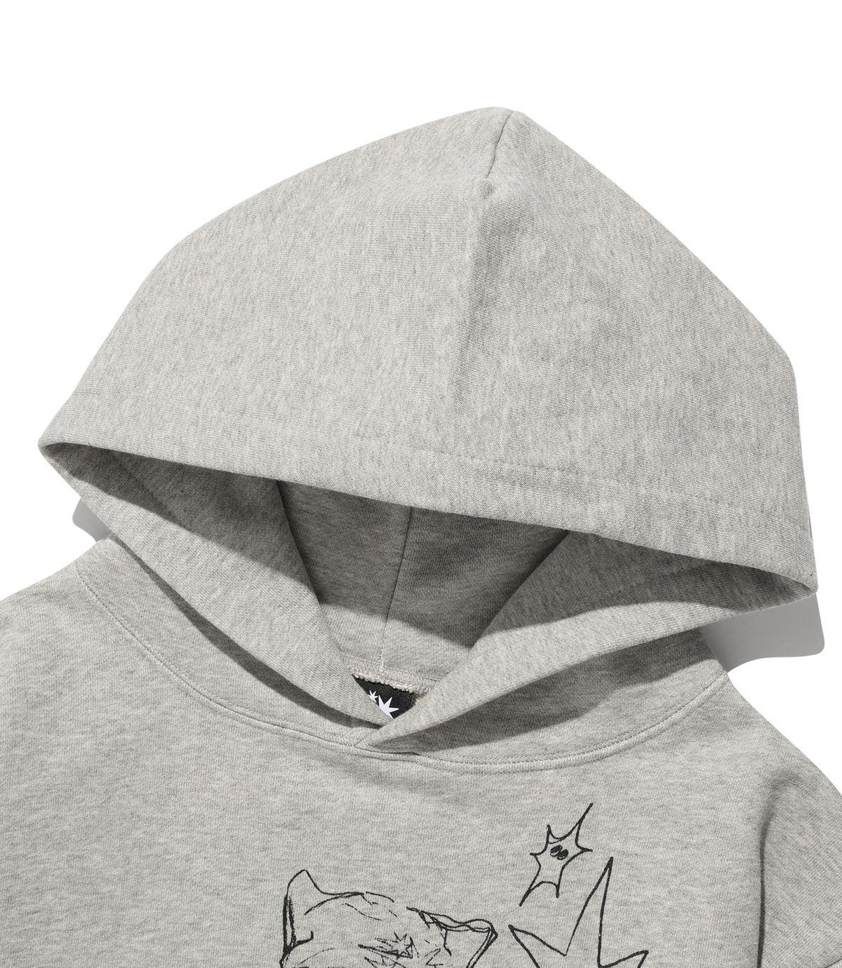 나이스고스트클럽(NICEGHOSTCLUB) NGC BOY HOODIE_GREY(NG2FFUM402A)