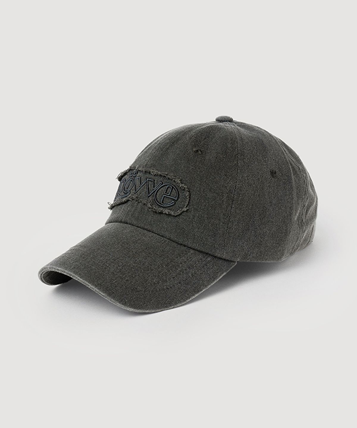 뢰브(ROVVE) Vintage Logo Cap (Gray)