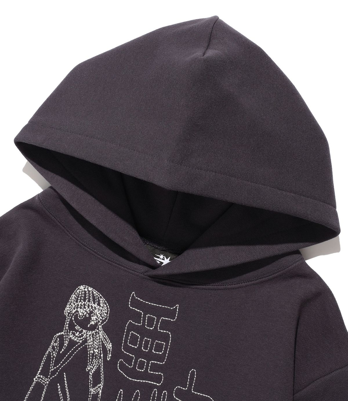 나이스고스트클럽(NICEGHOSTCLUB) WARUKAWADAN HOODIE_DARK PURPLE(NG2FFUM403A)
