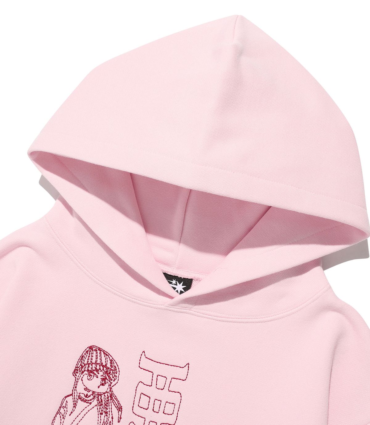 나이스고스트클럽(NICEGHOSTCLUB) WARUKAWADAN HOODIE_PINK(NG2FFUM403A)