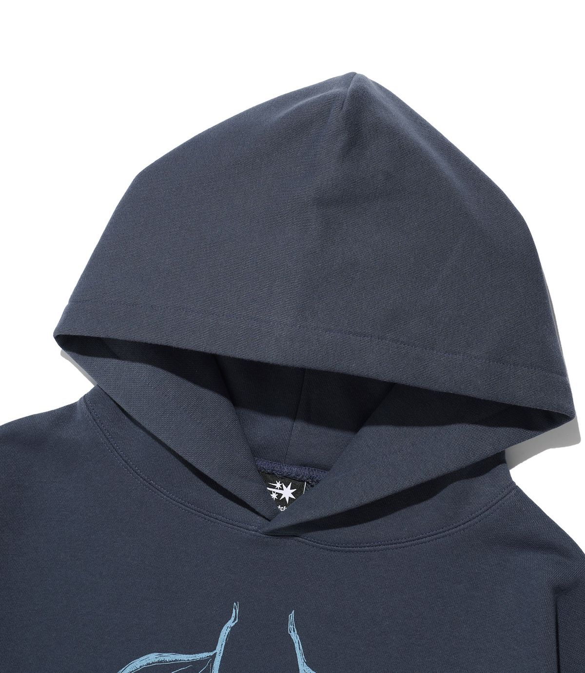 나이스고스트클럽(NICEGHOSTCLUB) DARK ANGELS HOODIE_NAVY(NG2FFUM406A)