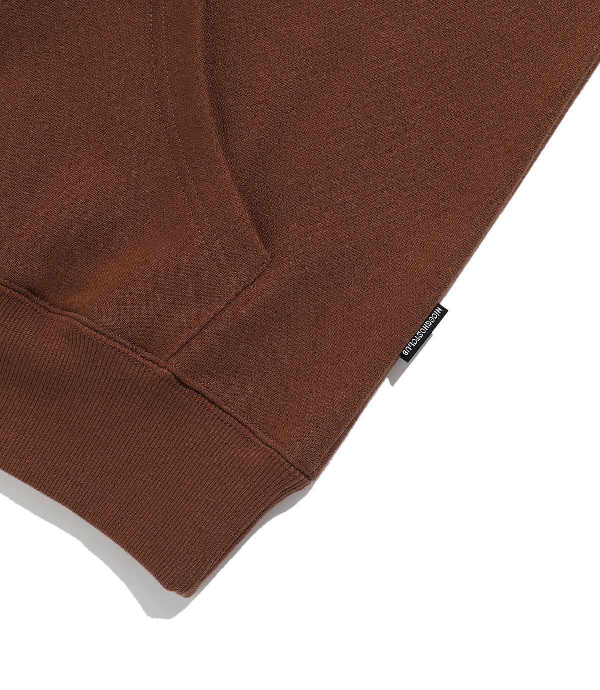 나이스고스트클럽(NICEGHOSTCLUB) DARK ANGELS HOODIE_BROWN(NG2FFUM406A)
