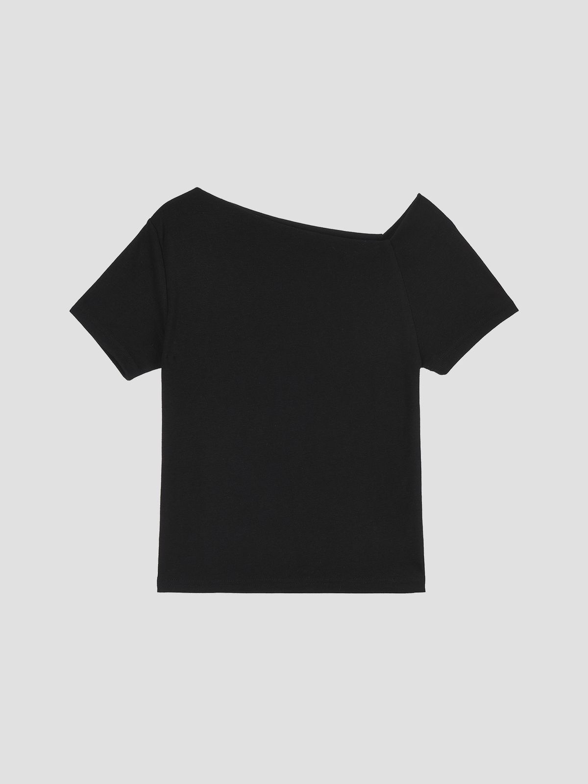 콘치웨어(CONCHWEAR) 언발 오프숄더 숏슬리브 (4colors)