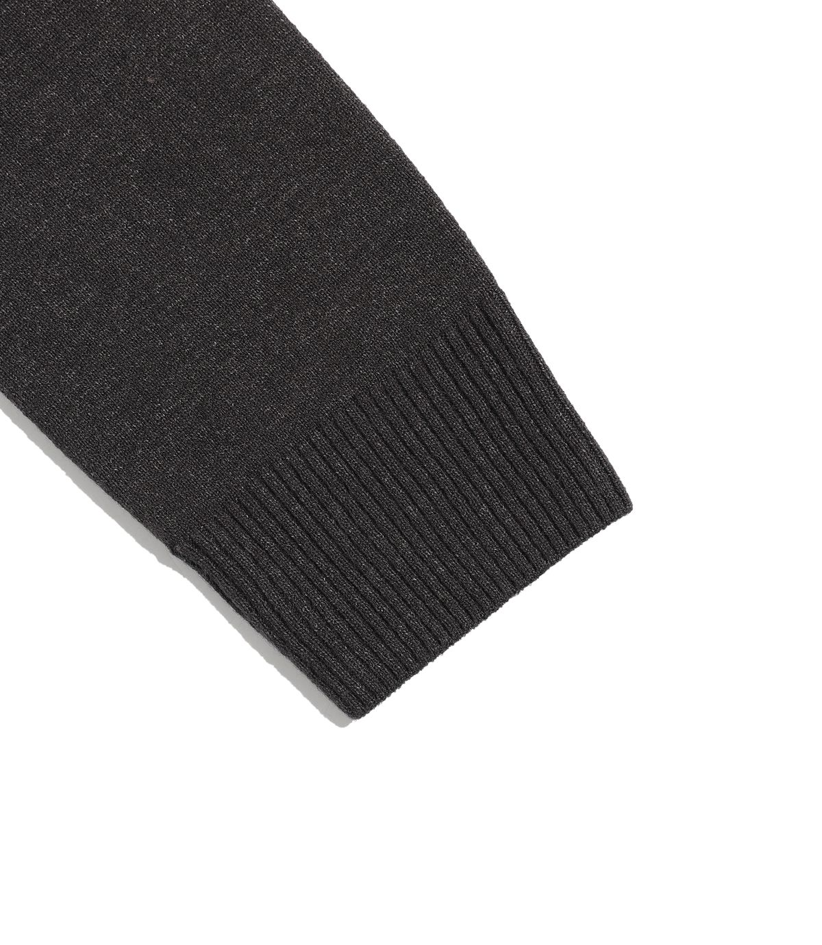 나이스고스트클럽(NICEGHOSTCLUB) FRILL KNIT CARDIGAN_CHARCOAL(NG2FFFK682A)