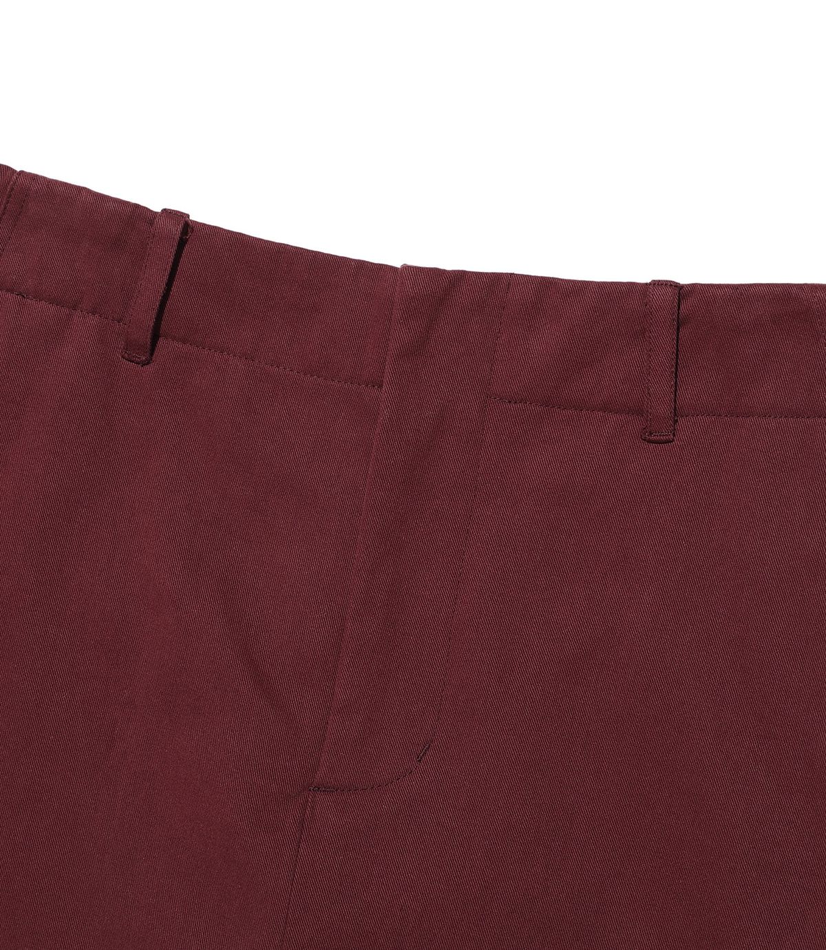 나이스고스트클럽(NICEGHOSTCLUB) LAYERED SKIRT CHINO PANTS_BURGUNDY(NG2FFUPA10A)