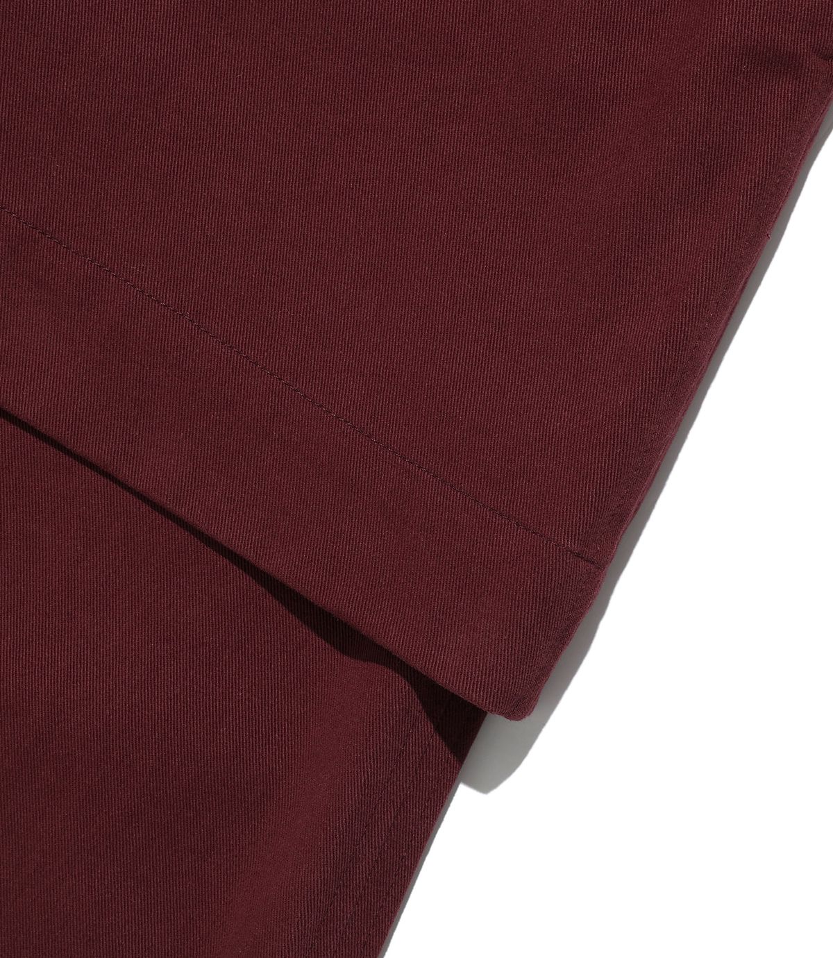 나이스고스트클럽(NICEGHOSTCLUB) LAYERED SKIRT CHINO PANTS_BURGUNDY(NG2FFUPA10A)