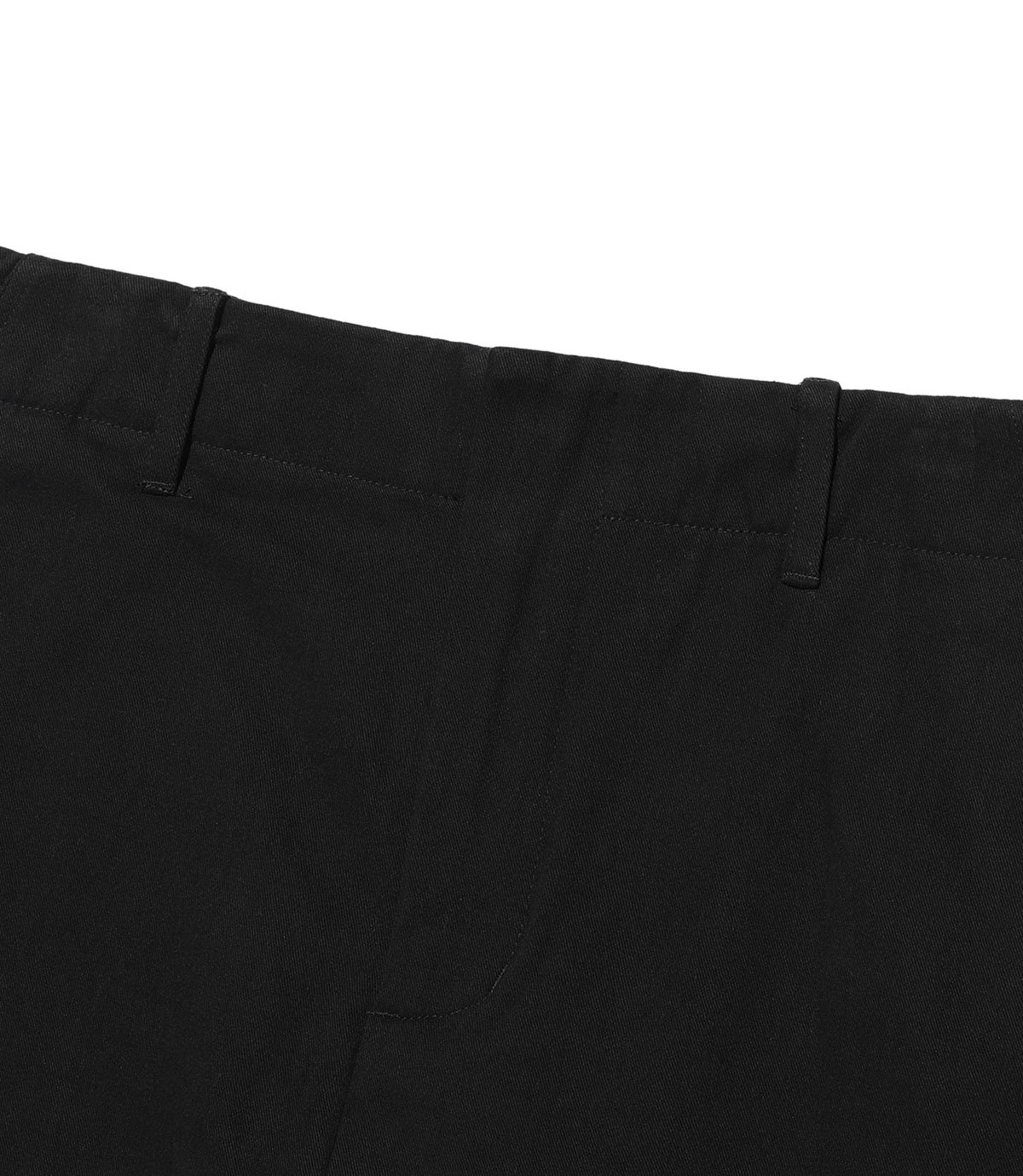 나이스고스트클럽(NICEGHOSTCLUB) LAYERED SKIRT CHINO PANTS_BLACK(NG2FFUPA10A)