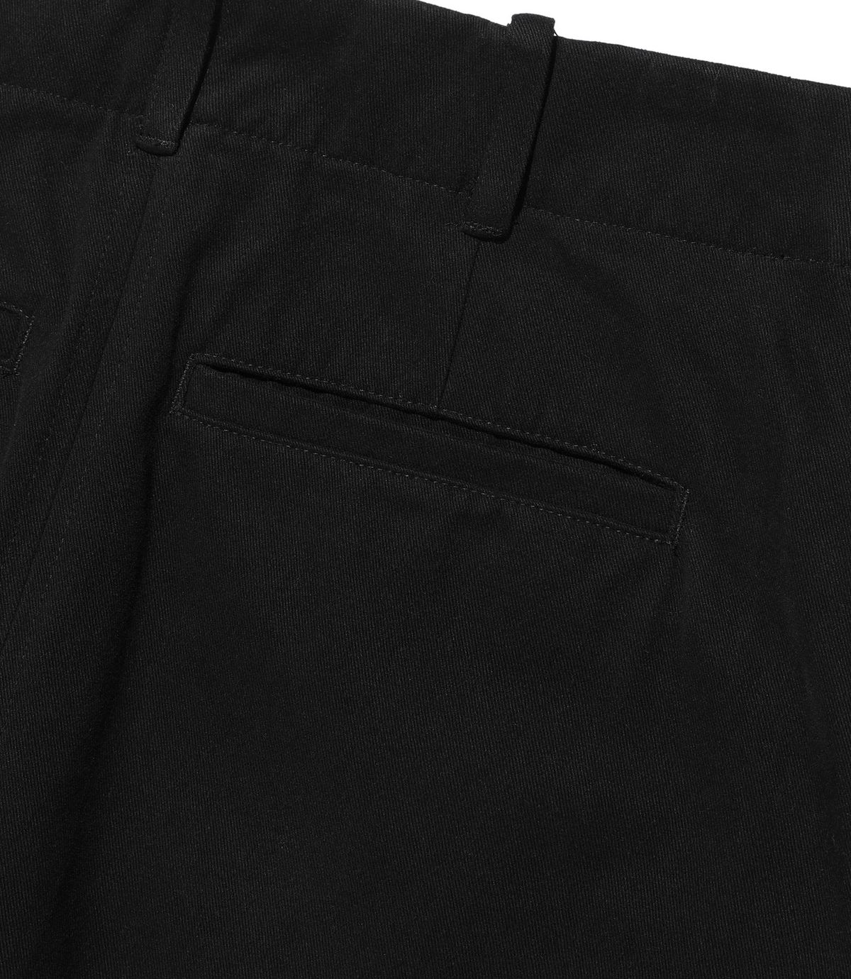 나이스고스트클럽(NICEGHOSTCLUB) LAYERED SKIRT CHINO PANTS_BLACK(NG2FFUPA10A)