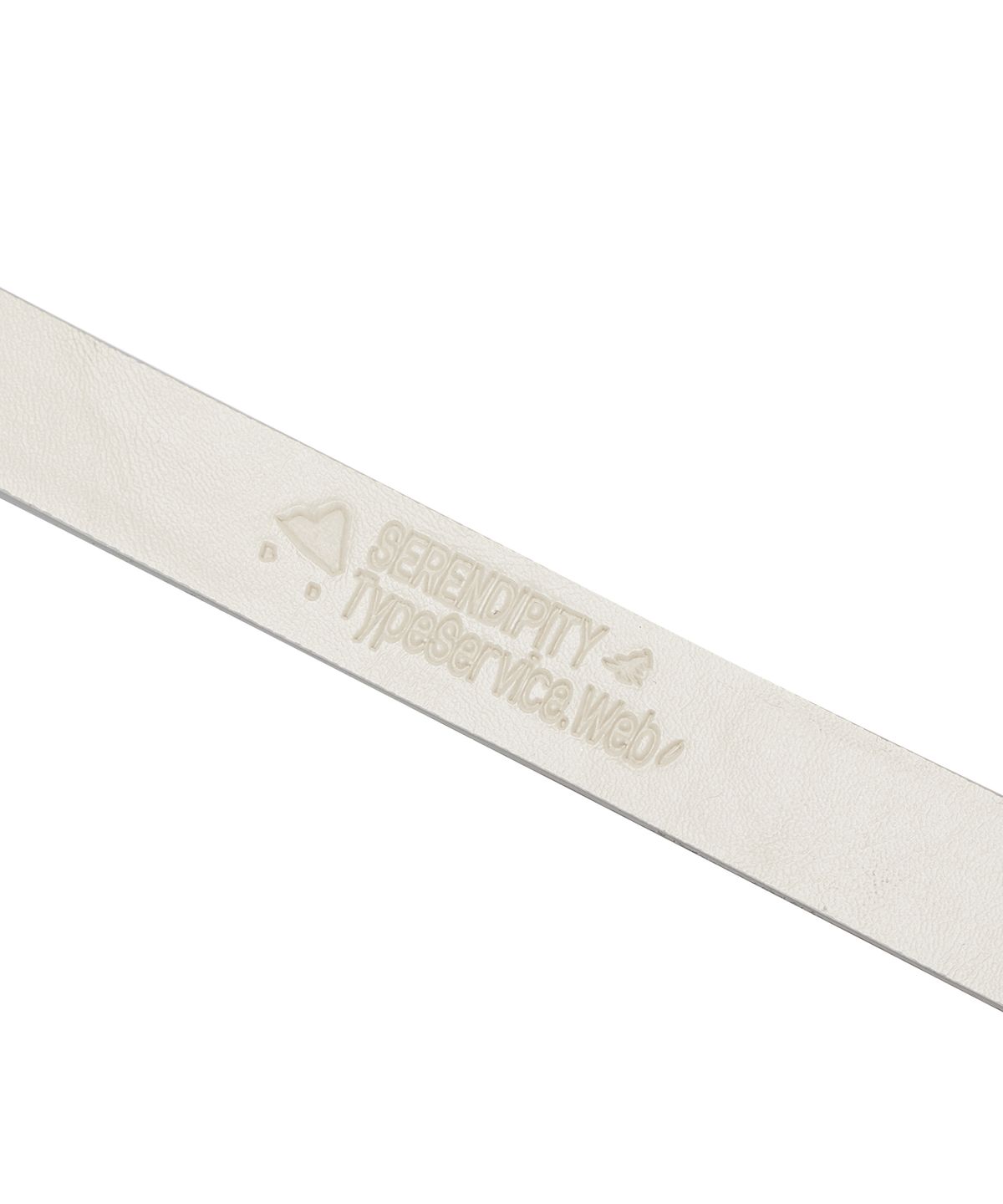 타입서비스(TYPESERVICE) Leather Rivet Belt [Silver]